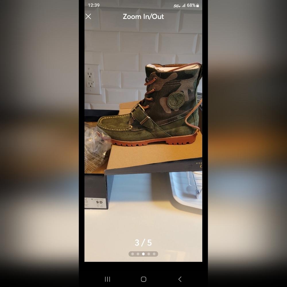 Ralph Lauren Polo Boots.